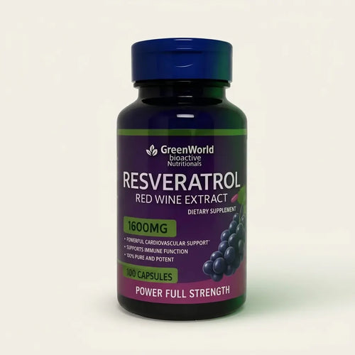 Resveratrol Puro – Fórmula Anti-Age y Juventud Celular