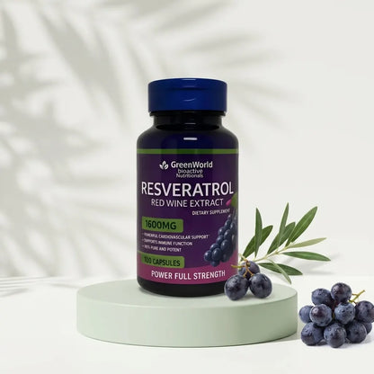 Resveratrol Puro – Fórmula Anti-Age y Juventud Celular